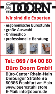 Büro Doorn GmbH in Frankfurt Fechenheim Banner