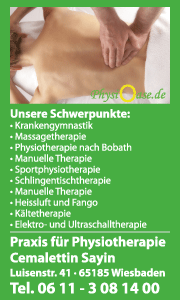 Physiotherapeutische Praxis C. Sayin Banner