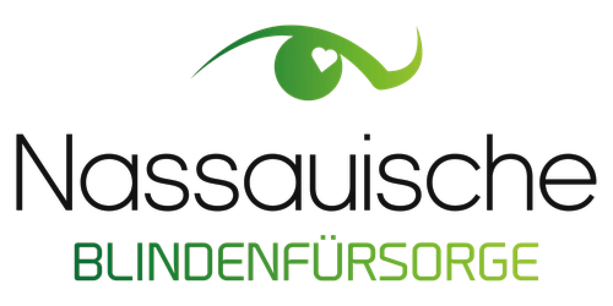 Logo der Nassauische Blindenfürsorge in Wiesbaden für Beratung, Betreuung und Unterstützung blinder und sehbehinderter Menschen.
